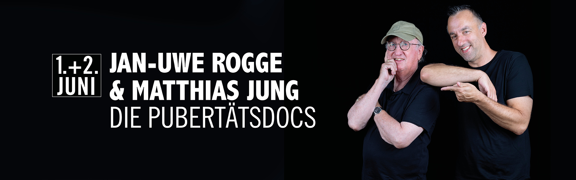 02.06.2026 20.00 Die Pubertäts-Docs (Dr. J.-U. Rogge & M. Jung) - Chill mal! Pubertät - Loslassen und Halt geben