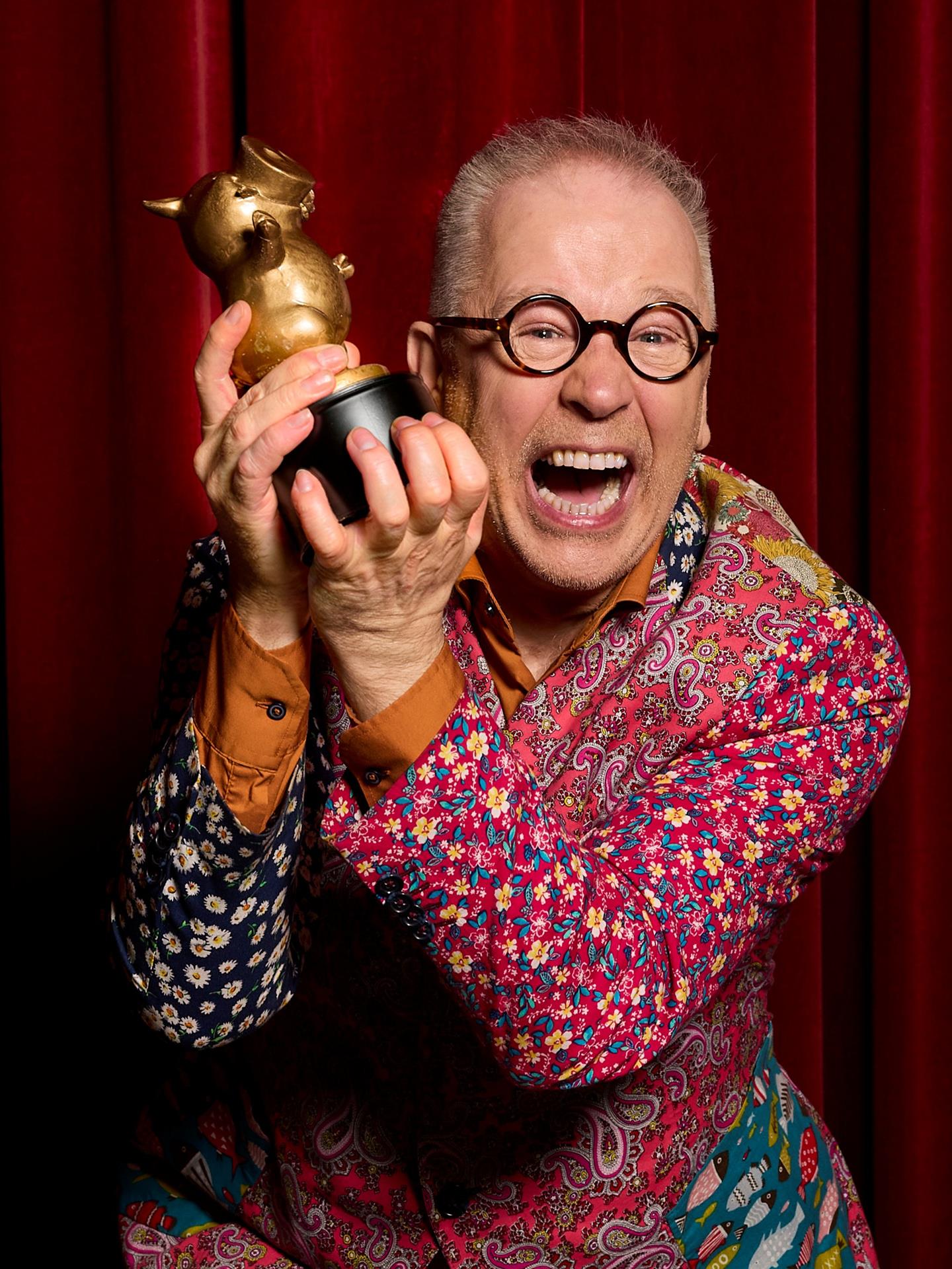 Robert Griess - ... erhält "Die goldene Rampensau"